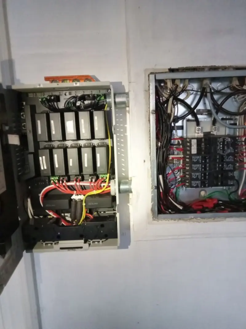 Electrical panel upgrade completed for Carbon Monoxide Detector Installation in Canandaigua